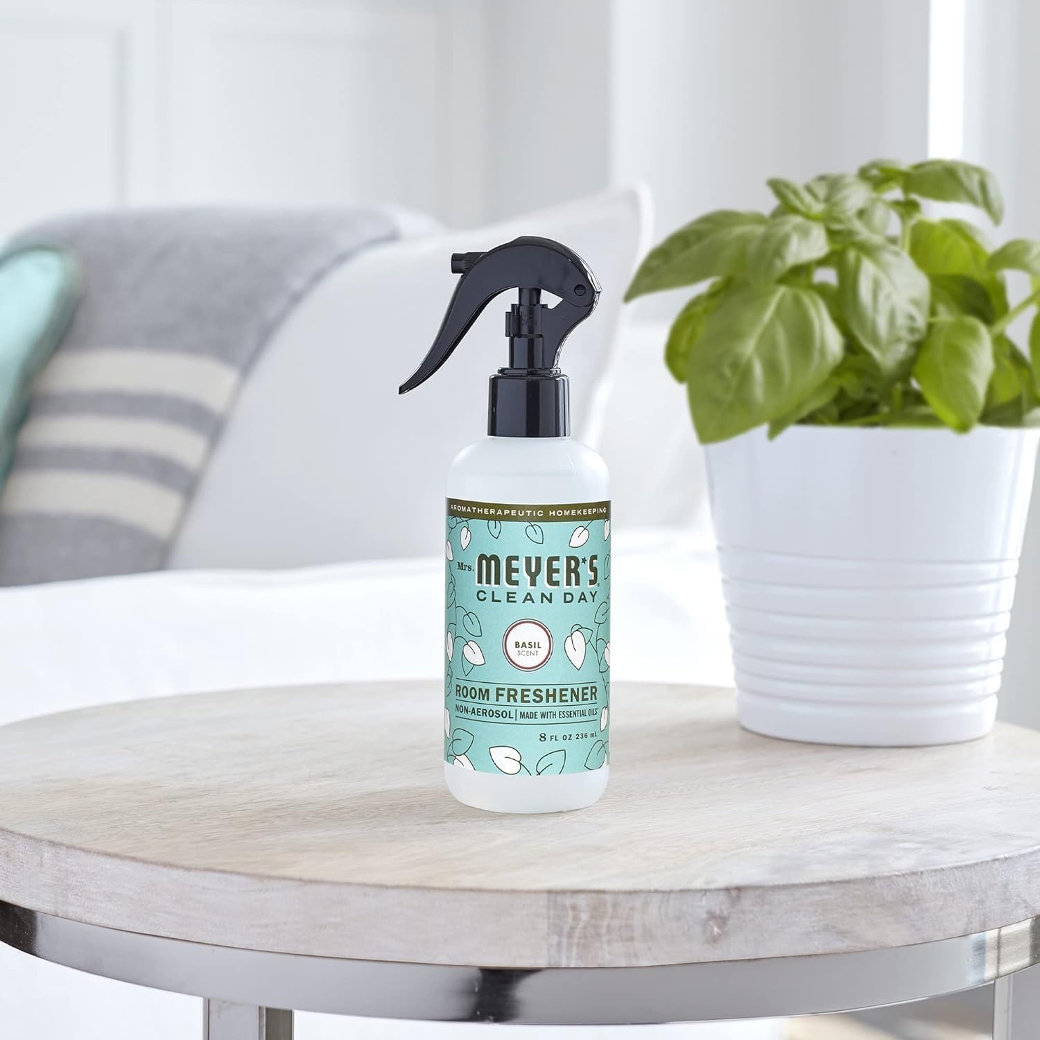 image:imageMRS MEYERS CLEAN DAY Room Spray Snowdrop Scent 8 Fl Oz Bottle 3 PackBasil