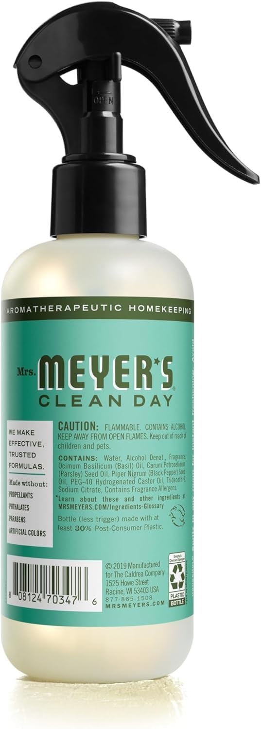 image:imageMRS MEYERS CLEAN DAY Room Spray Snowdrop Scent 8 Fl Oz Bottle 3 PackBasil