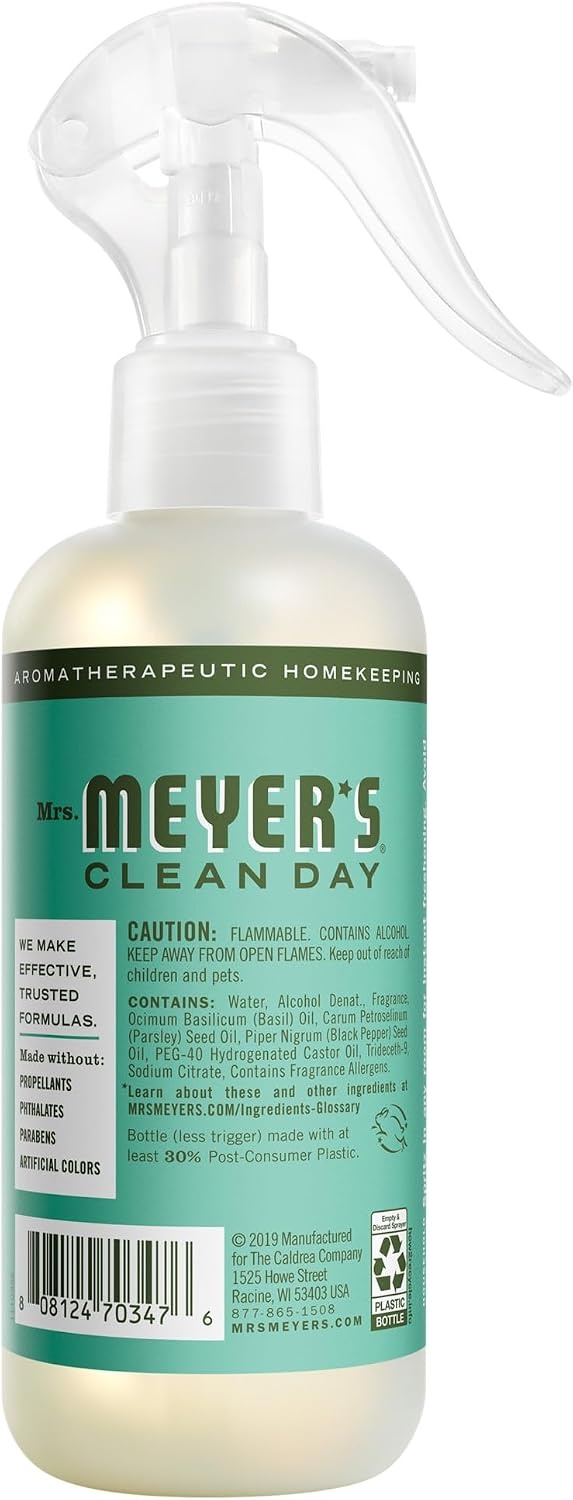 image:imageMRS MEYERS CLEAN DAY Room Spray Snowdrop Scent 8 Fl Oz Bottle 3 PackBasil