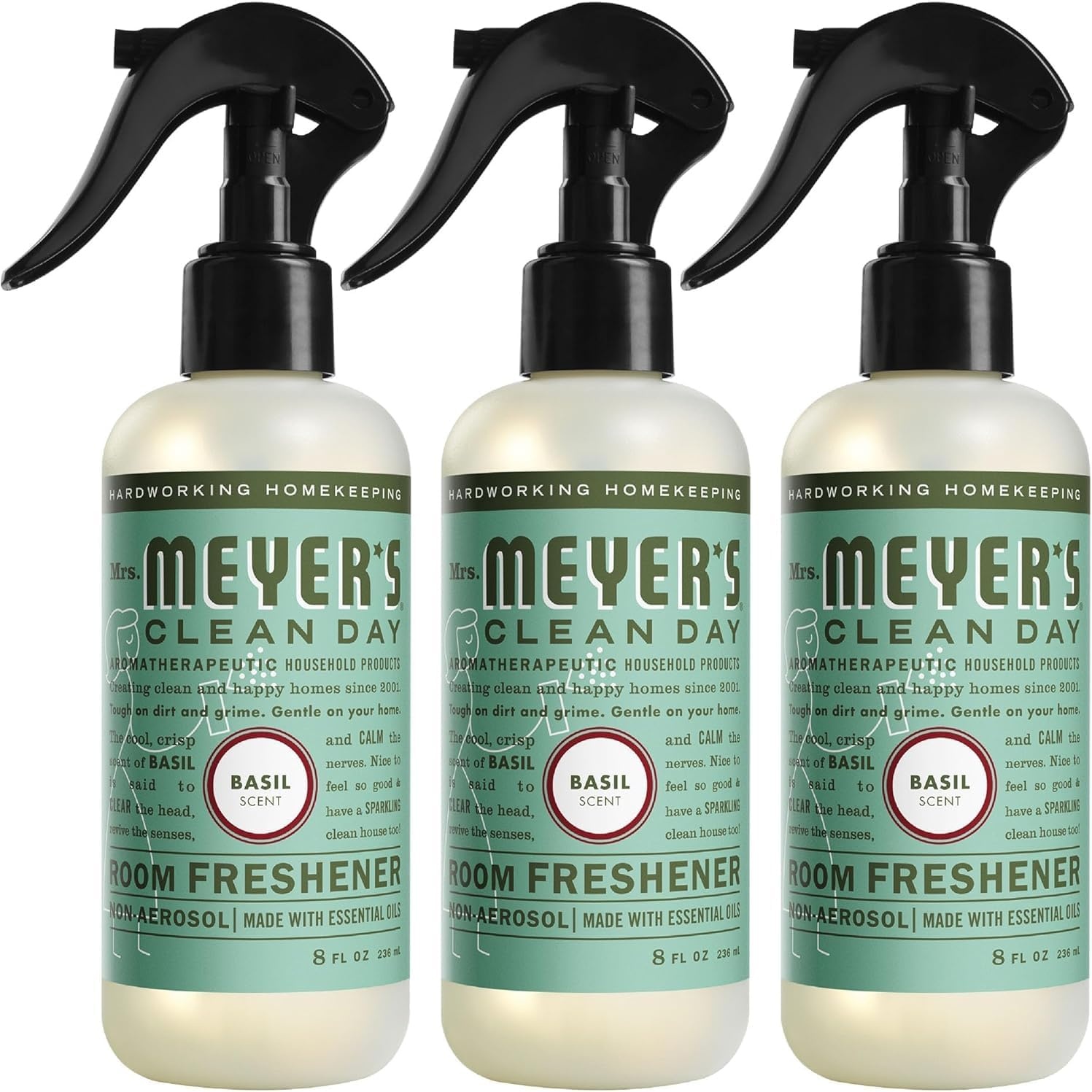 image:imageMRS MEYERS CLEAN DAY Room Spray Snowdrop Scent 8 Fl Oz Bottle 3 PackBasil
