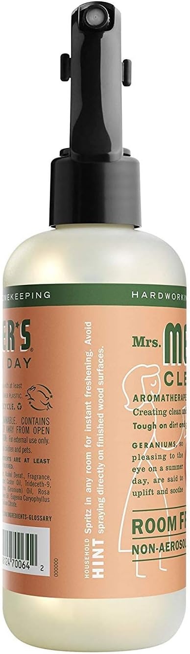image:imageMRS MEYERS CLEAN DAY Room Spray Snowdrop Scent 8 Fl Oz Bottle 3 PackGeranio