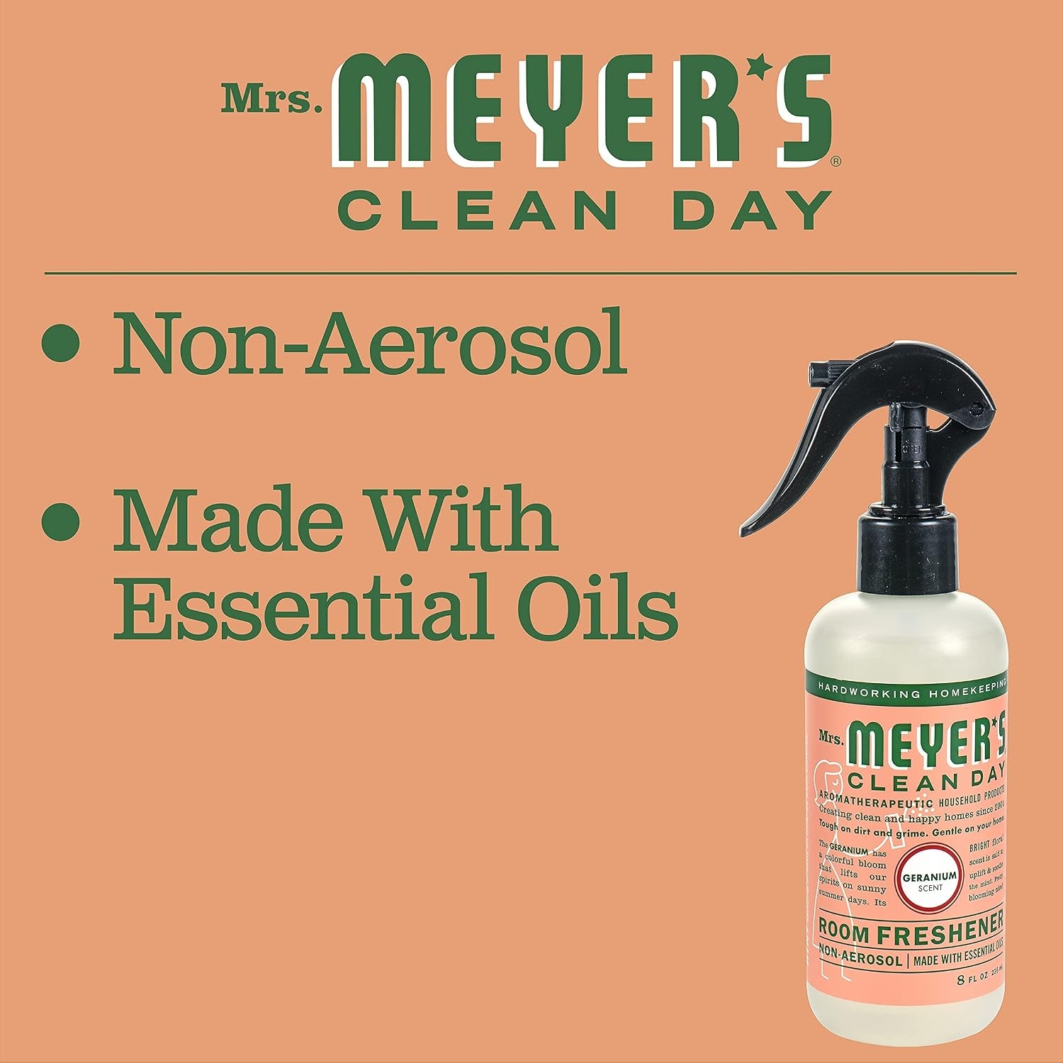 image:imageMRS MEYERS CLEAN DAY Room Spray Snowdrop Scent 8 Fl Oz Bottle 3 PackGeranio