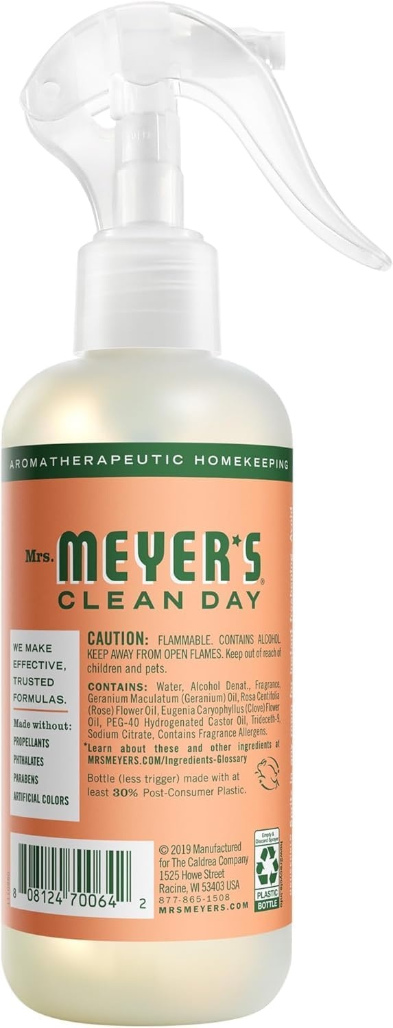 image:imageMRS MEYERS CLEAN DAY Room Spray Snowdrop Scent 8 Fl Oz Bottle 3 PackGeranium