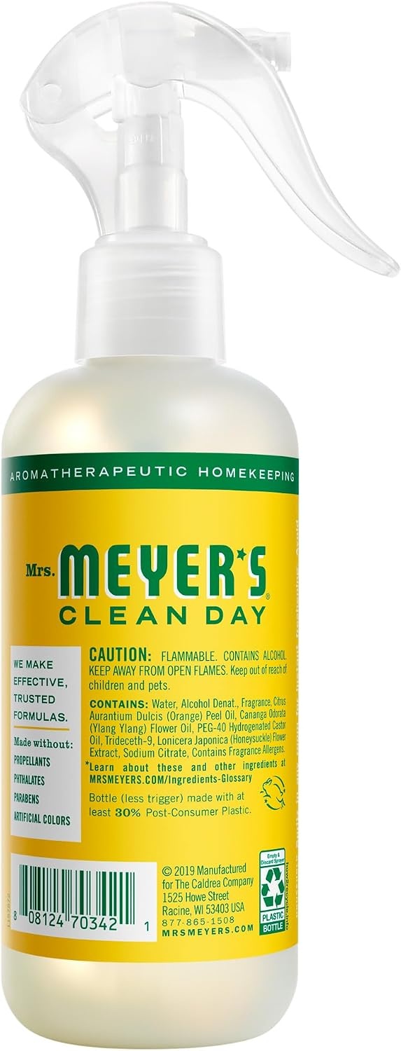 image:imageMRS MEYERS CLEAN DAY Room Spray Snowdrop Scent 8 Fl Oz Bottle 3 PackHoneysuckle