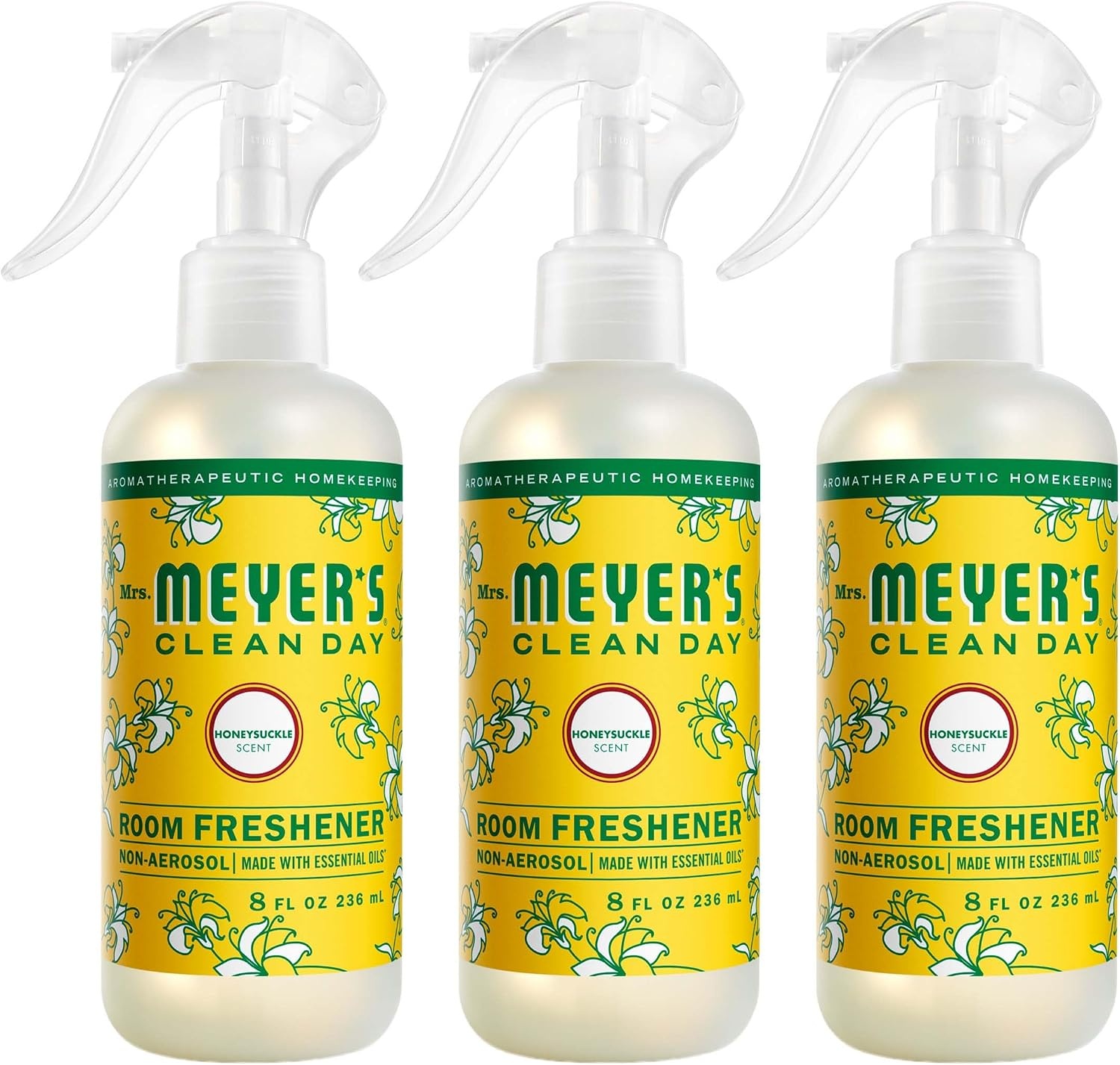image:imageMRS MEYERS CLEAN DAY Room Spray Snowdrop Scent 8 Fl Oz Bottle 3 PackHoneysuckle