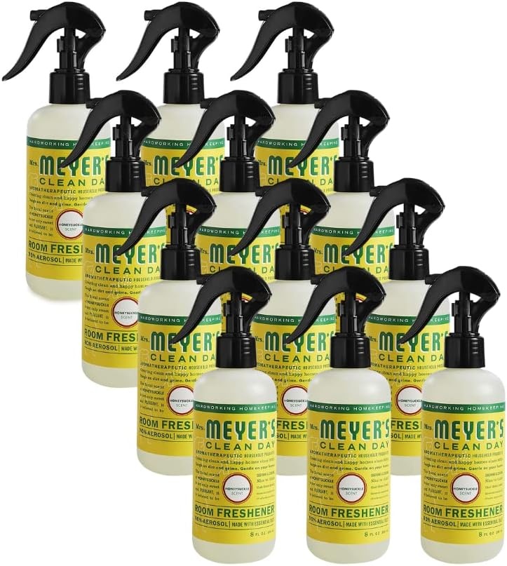 image:imageMRS MEYERS CLEAN DAY Room Spray Snowdrop Scent 8 Fl Oz Bottle 3 PackHoneysuckle