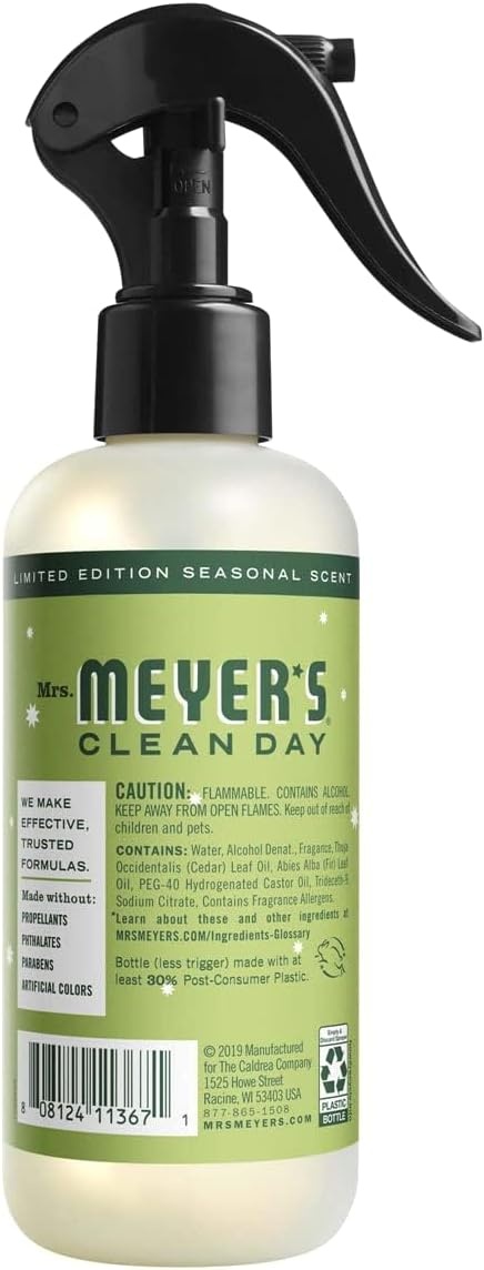 image:imageMRS MEYERS CLEAN DAY Room Spray Snowdrop Scent 8 Fl Oz Bottle 3 PackIowa Pine Peppermint