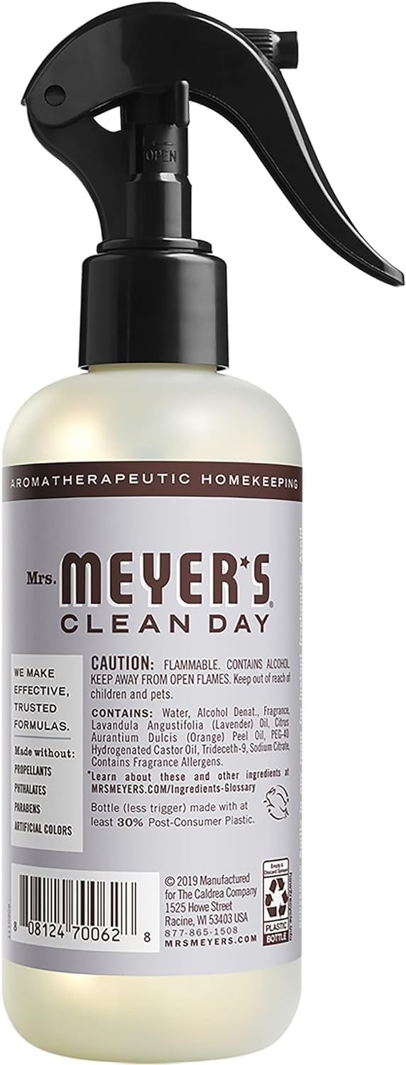 image:imageMRS MEYERS CLEAN DAY Room Spray Snowdrop Scent 8 Fl Oz Bottle 3 PackLemon Verbena Geranium Lavender