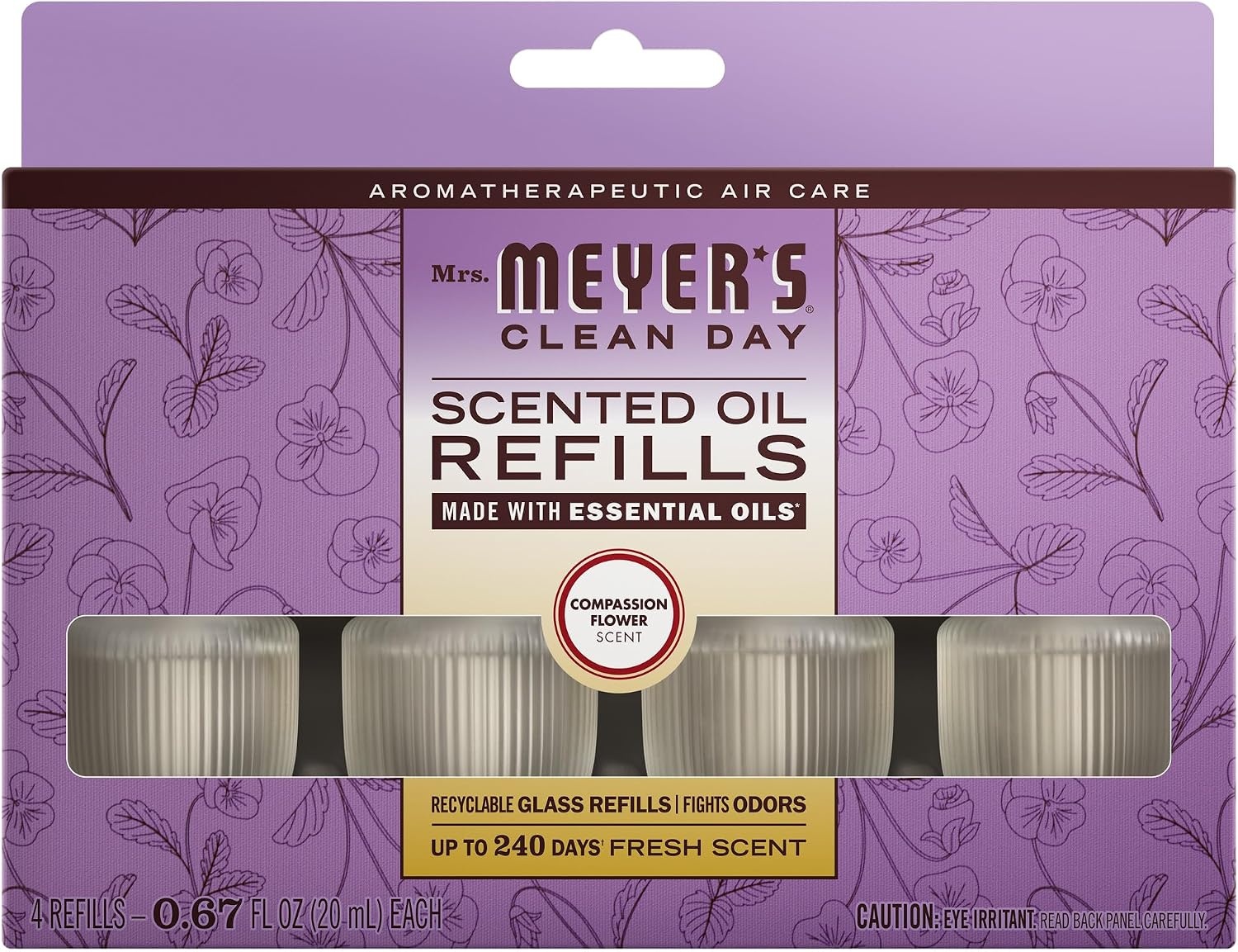image:imageMRS MEYERS CLEAN DAY Scented Oil Lavender 1 Warmer and RefillCompassion Flower