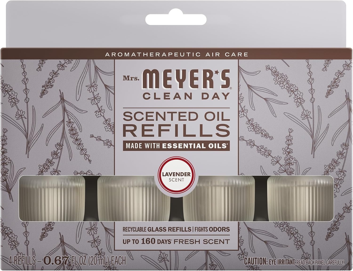 image:imageMRS MEYERS CLEAN DAY Scented Oil Lavender 1 Warmer and RefillLavender