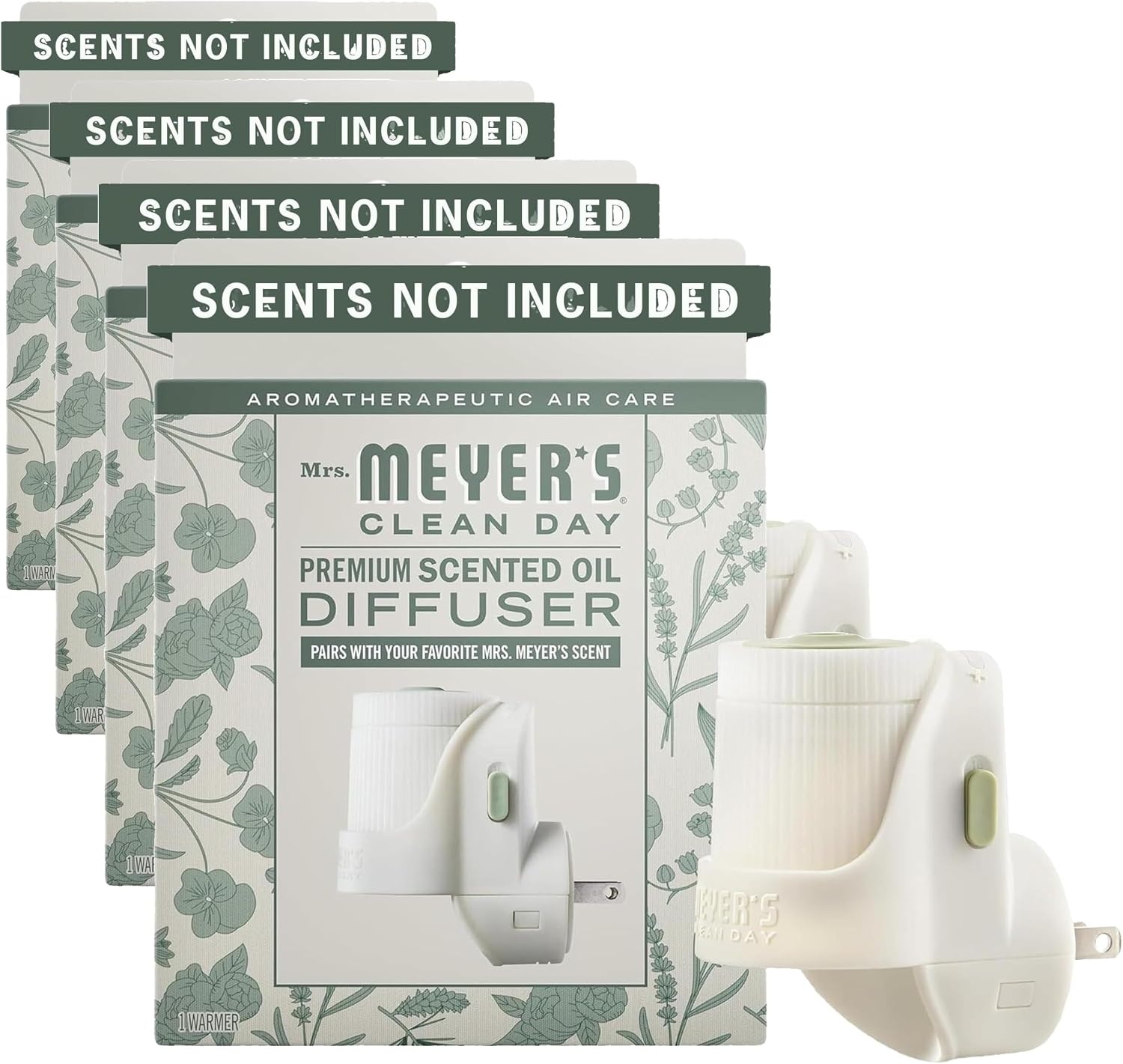 image:imageMRS MEYERS CLEAN DAY Scented Oil Lavender 1 Warmer and RefillUnscented