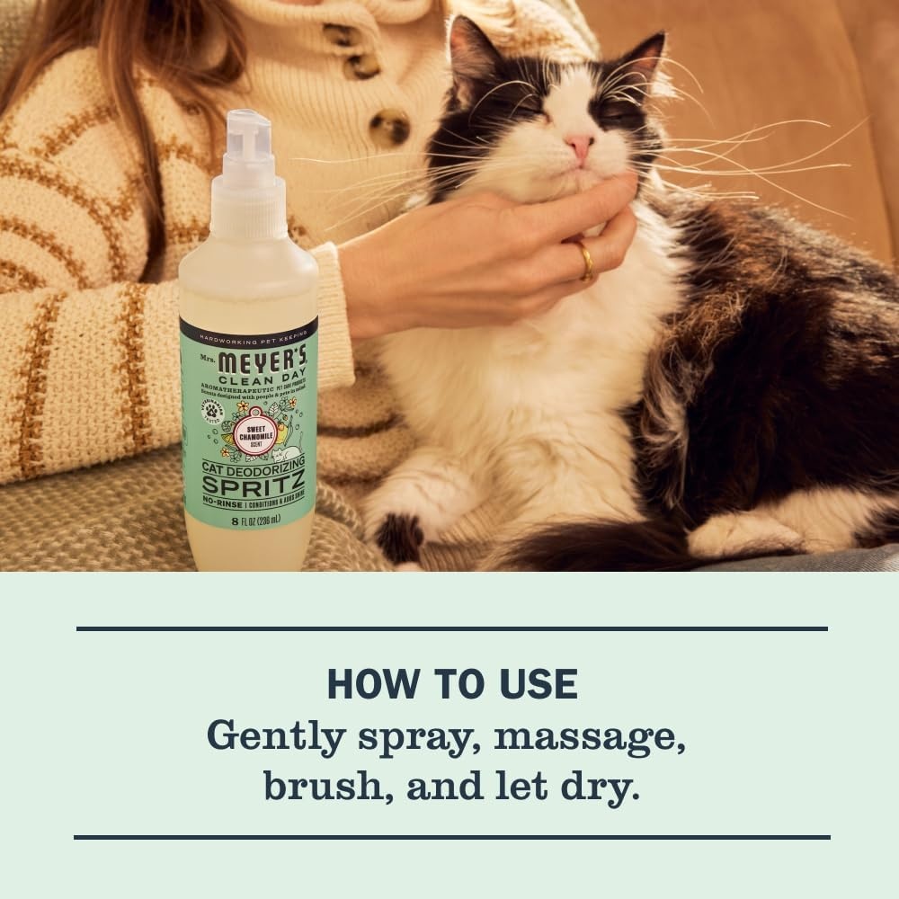 image:imageMRS MEYERS Clean Day Cat Deodorizing Spray Sweet Chamomile Scent 8ozSweet Chamomile