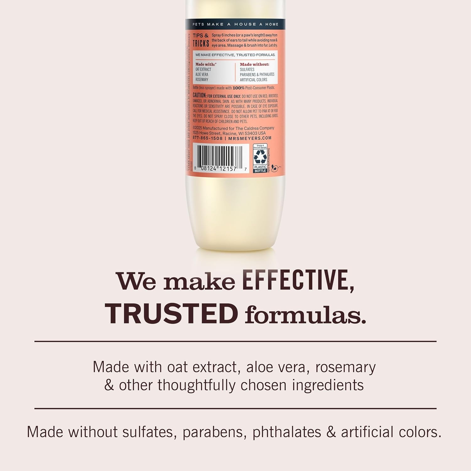 image:imageMRS MEYERS Clean Day Cat Deodorizing Spray Sweet Chamomile Scent 8ozWhite Peach