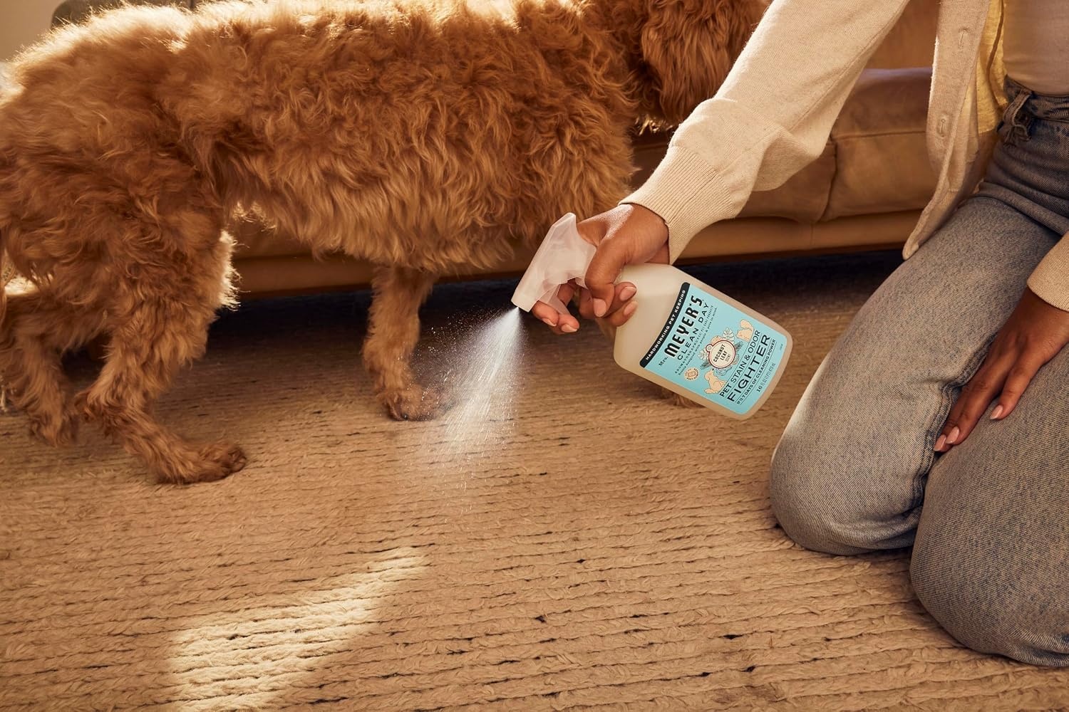 image:imageMrs MEYERS CLEAN DAY Pet Stain amp Odor Fighter Coconut Leaf Scent 16ozCoconut Leaf