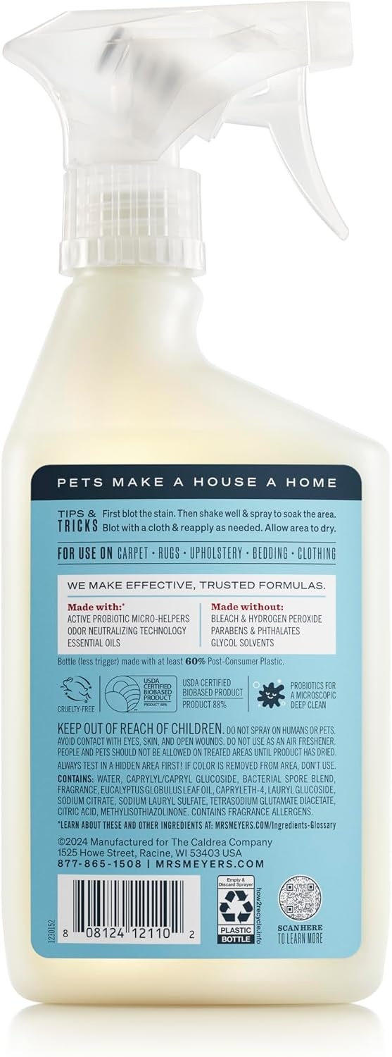 image:imageMrs MEYERS CLEAN DAY Pet Stain amp Odor Fighter Coconut Leaf Scent 16ozCoconut Leaf