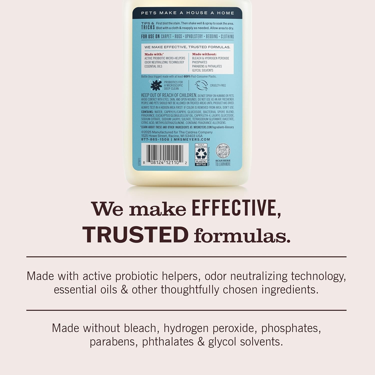 image:imageMrs MEYERS CLEAN DAY Pet Stain amp Odor Fighter Coconut Leaf Scent 16ozCoconut Leaf