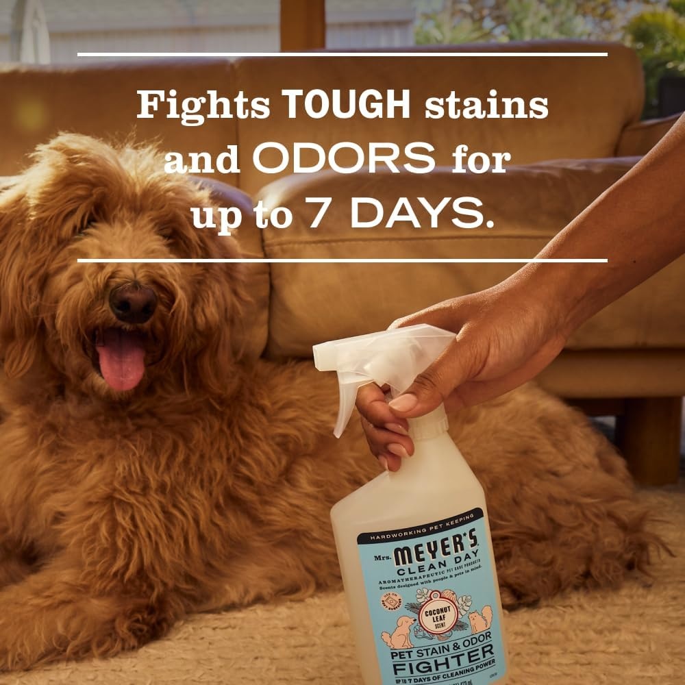 image:imageMrs MEYERS CLEAN DAY Pet Stain amp Odor Fighter Coconut Leaf Scent 16ozCoconut Leaf
