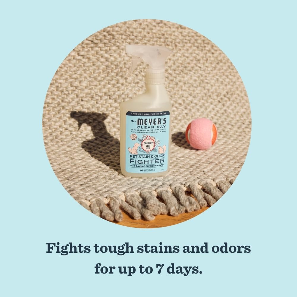 image:imageMrs MEYERS CLEAN DAY Pet Stain amp Odor Fighter Coconut Leaf Scent 16ozCoconut Leaf