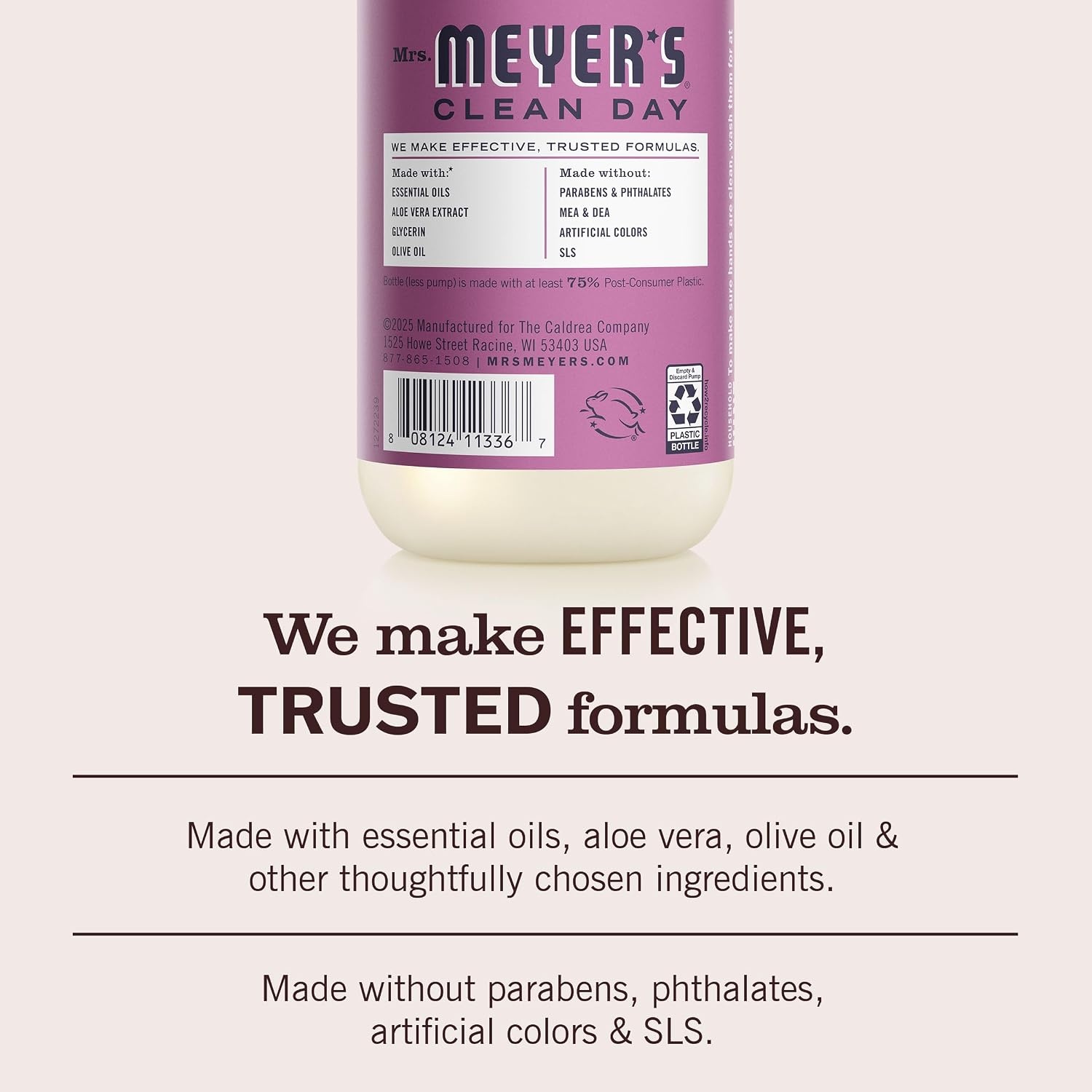 image:imageMrs Meyers Clean Day Hand Soap Plum Berry Scent 125 Fl Oz