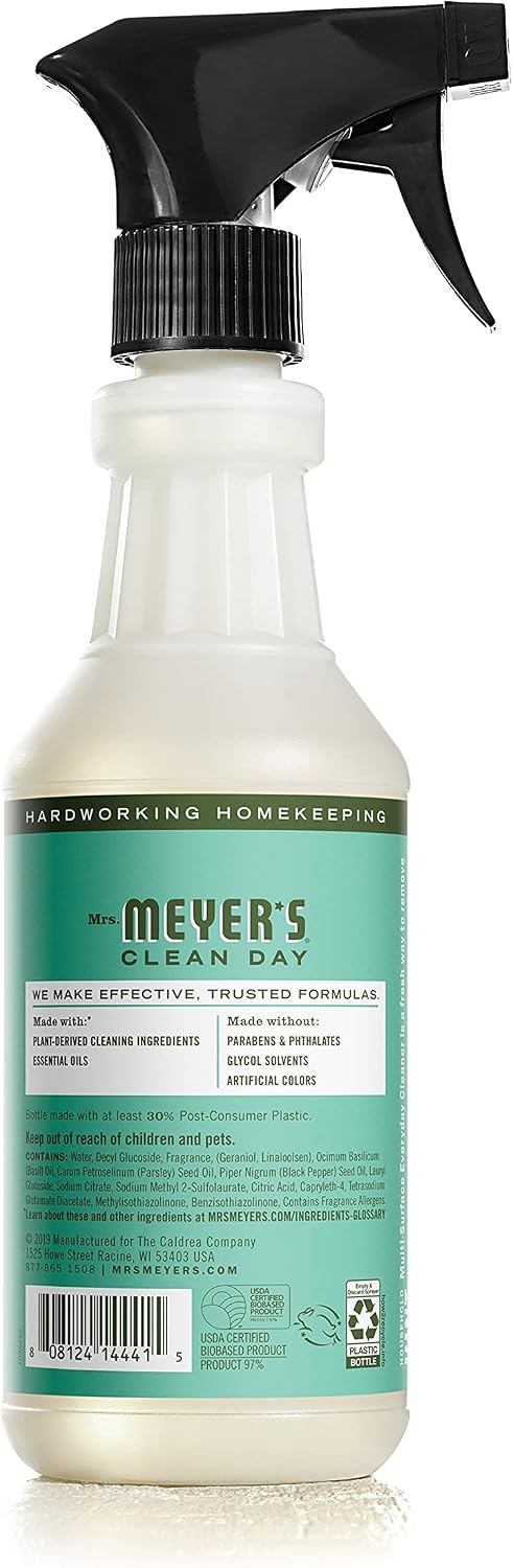 image:imageMrs Meyers MultiSurface Concentrate Lemon Verbena 32 OZ Pack of 2Basil