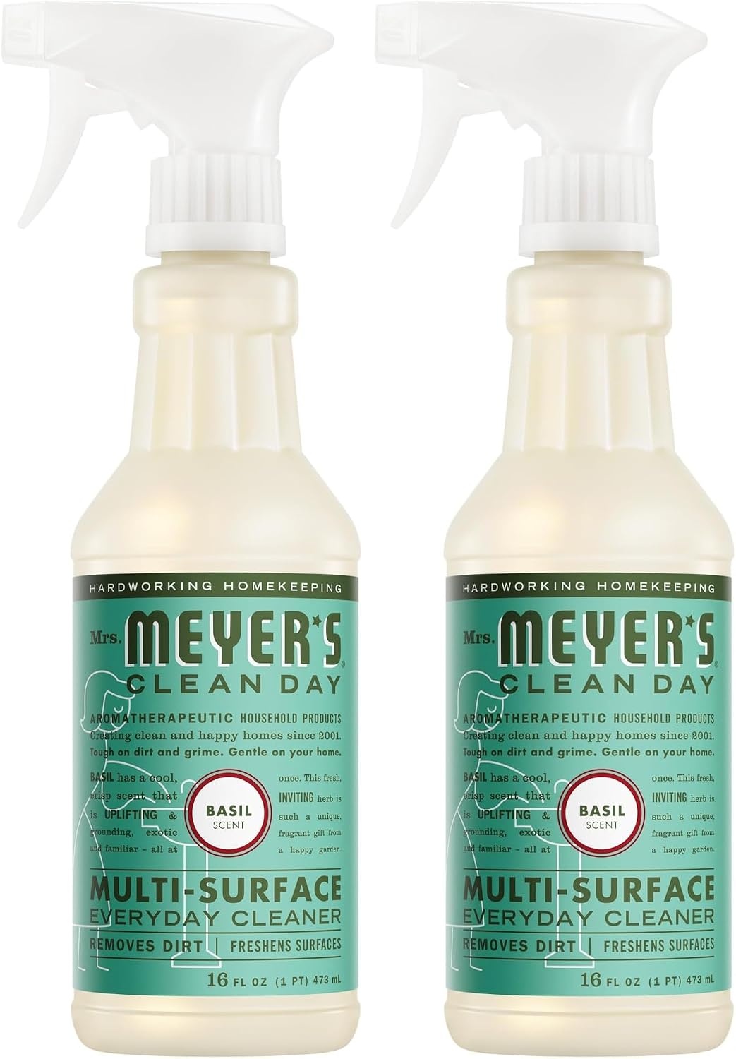 image:imageMrs Meyers MultiSurface Concentrate Lemon Verbena 32 OZ Pack of 2Basil
