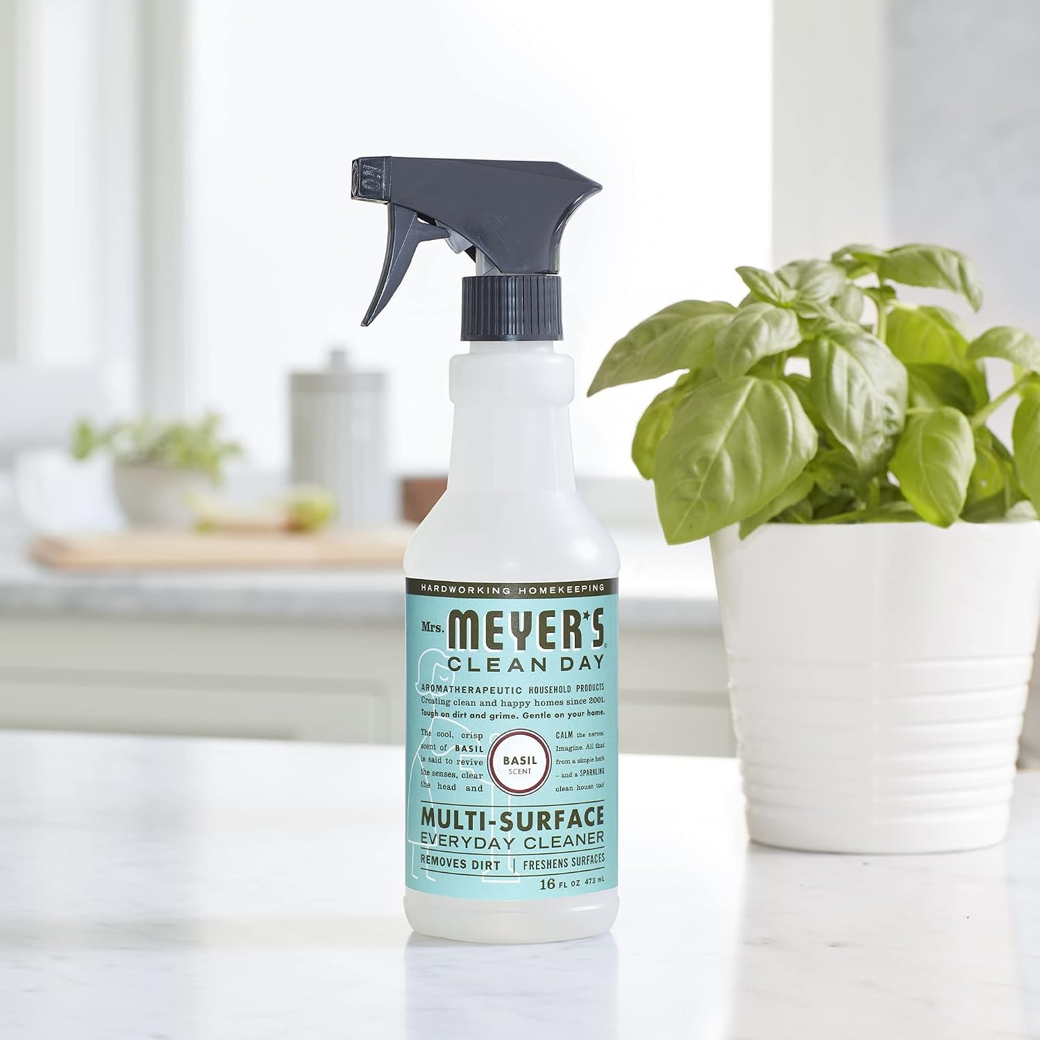 image:imageMrs Meyers MultiSurface Concentrate Lemon Verbena 32 OZ Pack of 2Basil