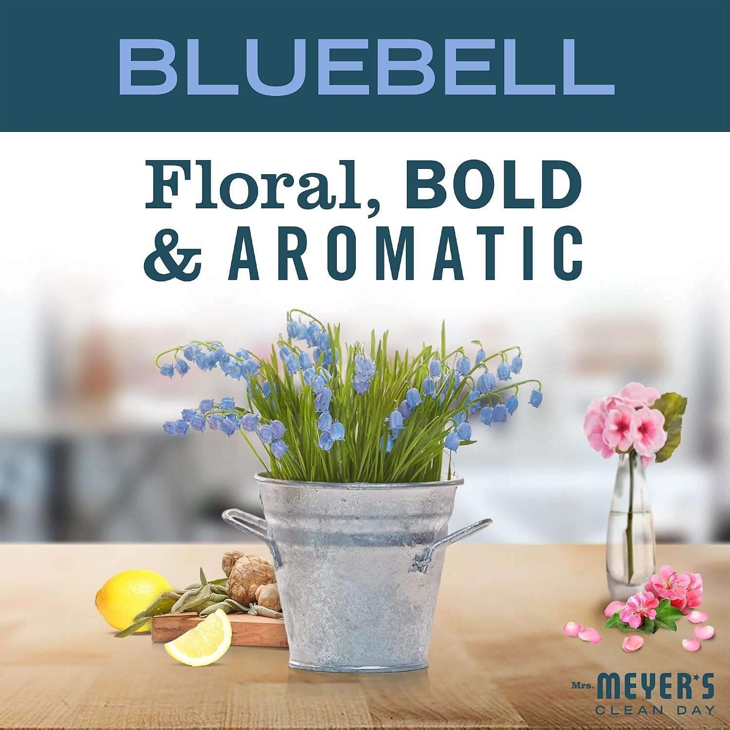 image:imageMrs Meyers MultiSurface Concentrate Lemon Verbena 32 OZ Pack of 2Bluebell