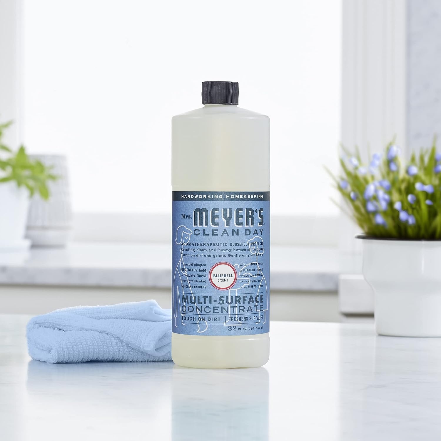 image:imageMrs Meyers MultiSurface Concentrate Lemon Verbena 32 OZ Pack of 2Bluebell