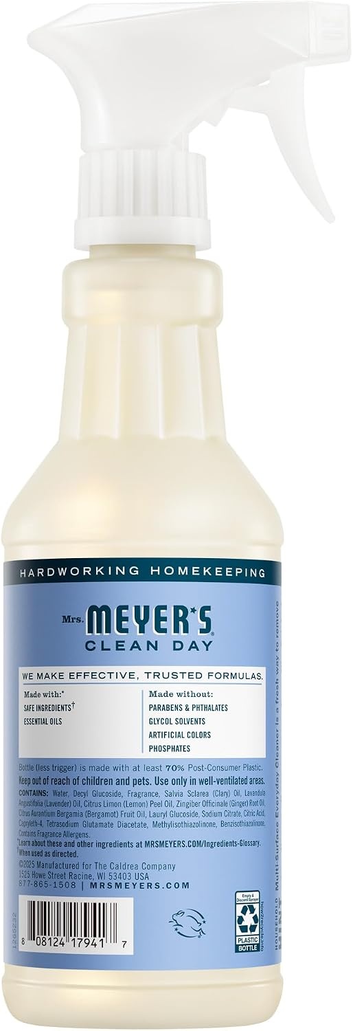 image:imageMrs Meyers MultiSurface Concentrate Lemon Verbena 32 OZ Pack of 2Bluebell