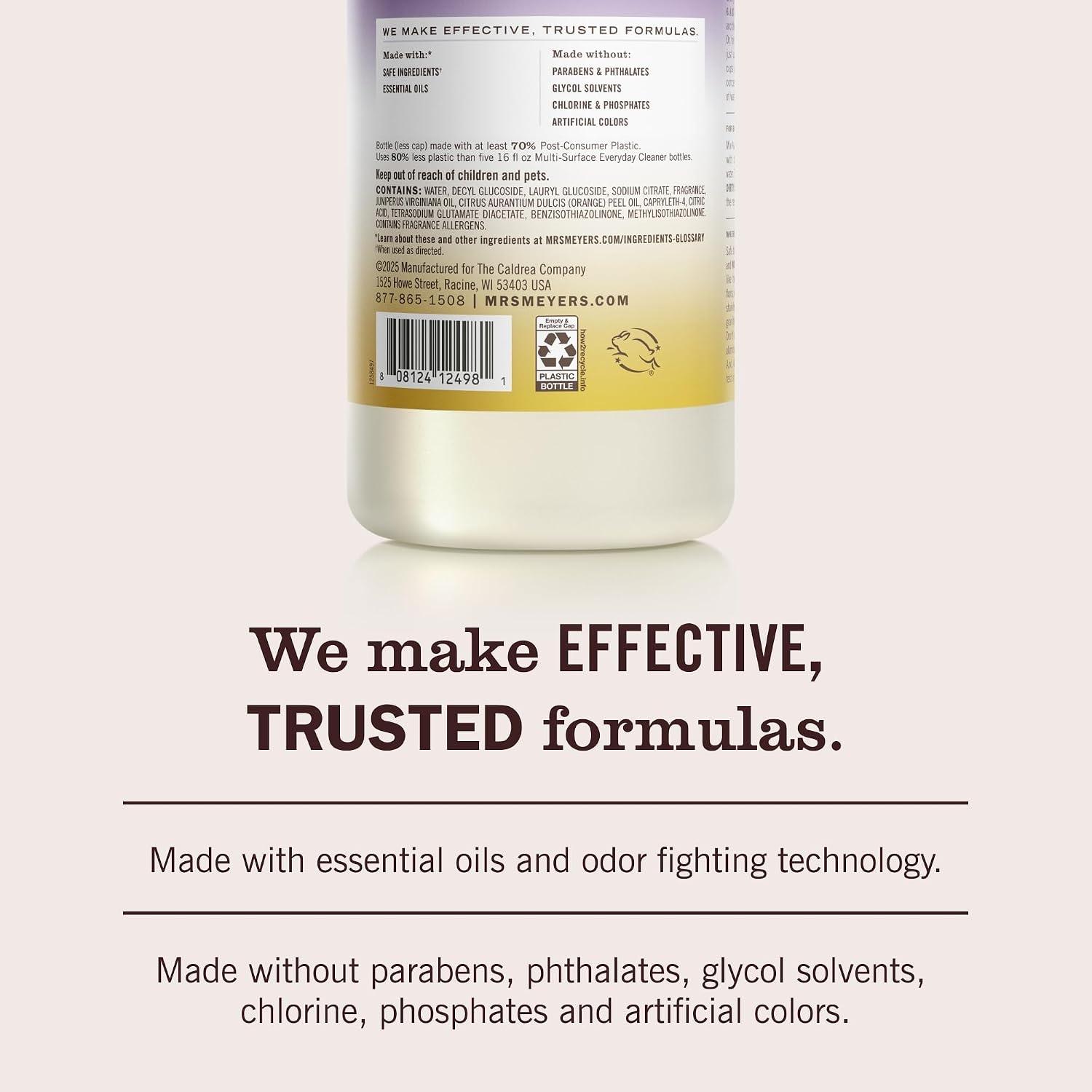image:imageMrs Meyers MultiSurface Concentrate Lemon Verbena 32 OZ Pack of 2Compassion Flower