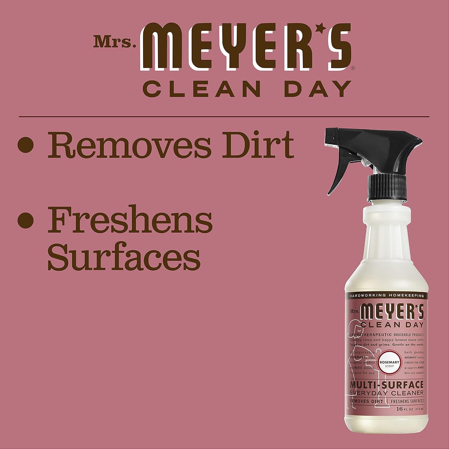 image:imageMrs Meyers MultiSurface Concentrate Lemon Verbena 32 OZ Pack of 2Rosemary