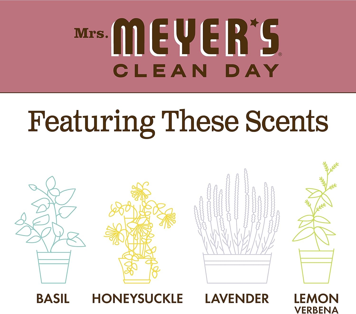 image:imageMrs Meyers MultiSurface Concentrate Lemon Verbena 32 OZ Pack of 2Rosemary