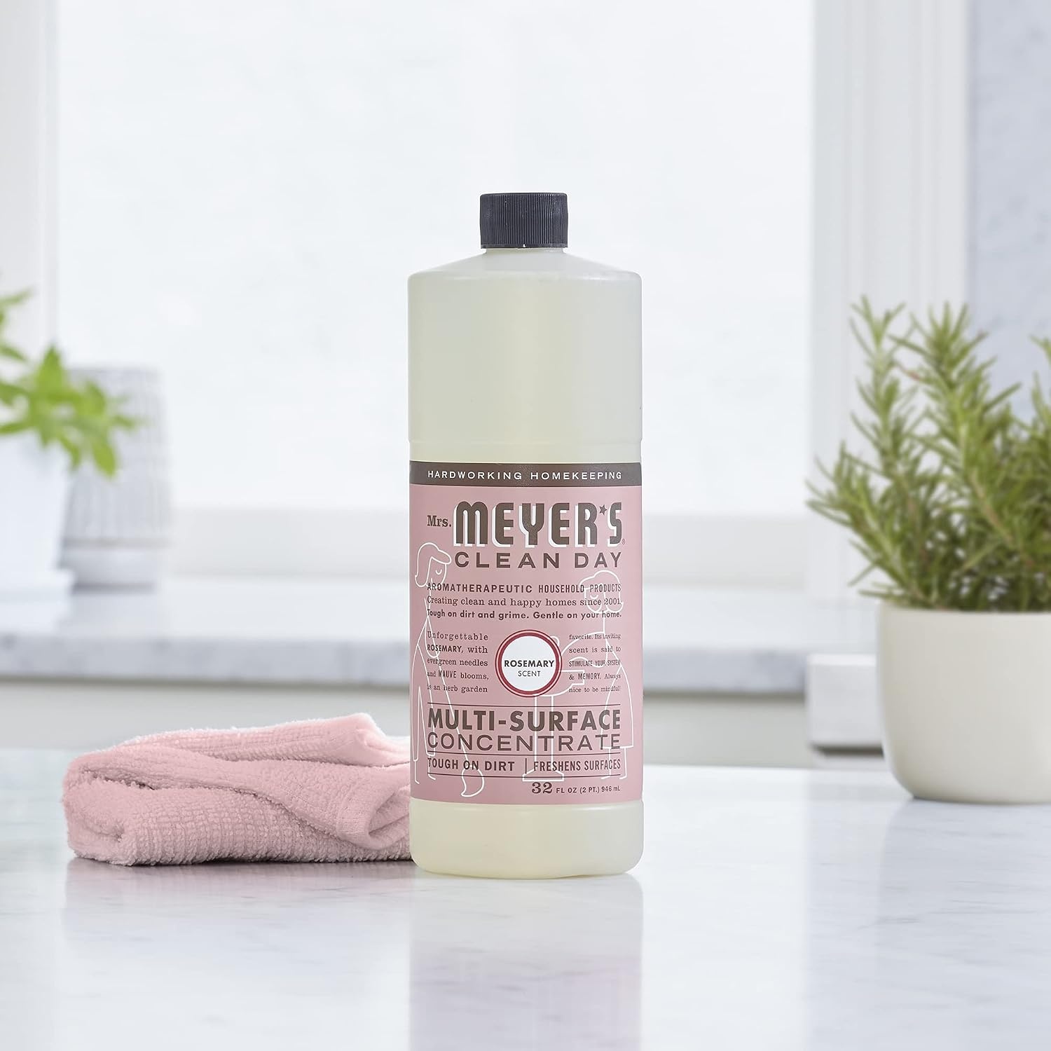 image:imageMrs Meyers MultiSurface Concentrate Lemon Verbena 32 OZ Pack of 2Rosemary