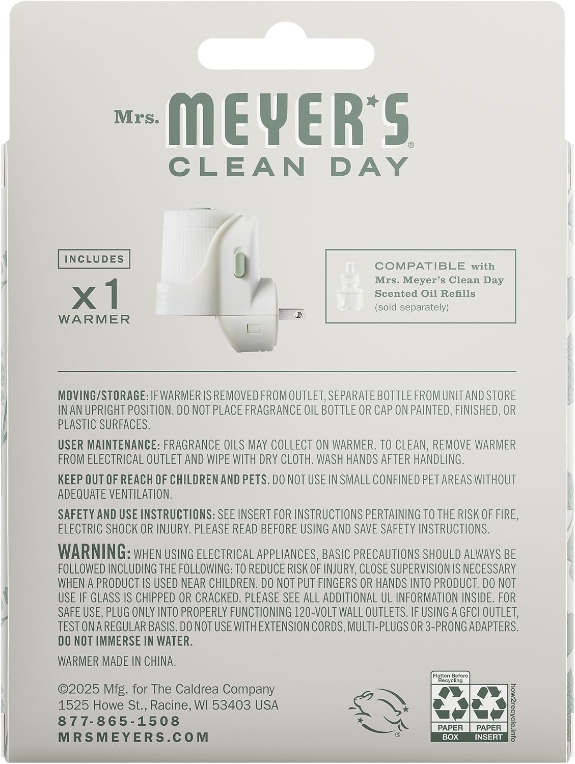 image:imageMrs Meyers Premium Scented Oil Diffuser Kit Refills Bundle Limited Edition Scents Acorn Spice amp Apple CiderUnscented