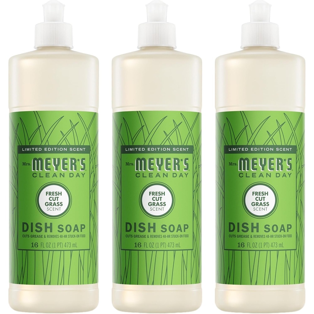 image:imageMRS MEYERS CLEAN DAY Liquid Dish Soap Dandelion 16 fl oz 3 PackFresh Cut Grass