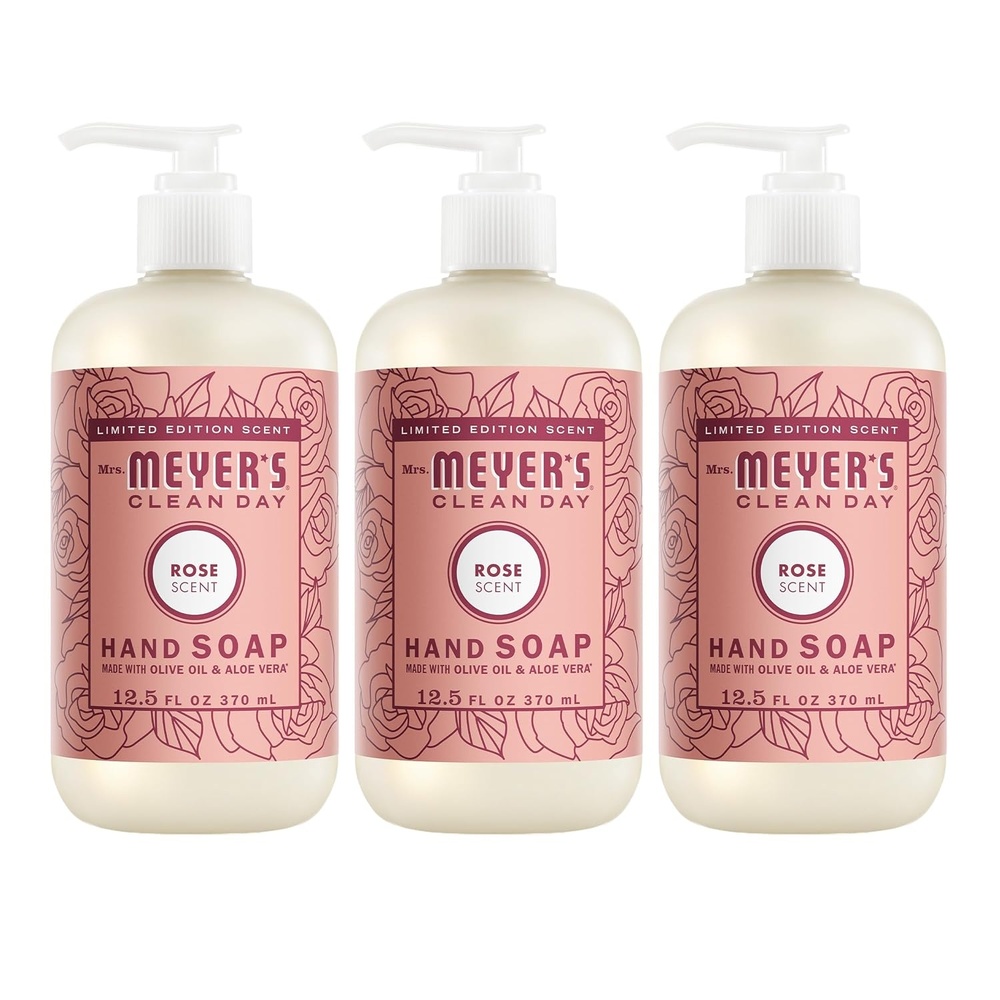image:imageMRS MEYERS CLEAN DAY Liquid Hand Soap Apple Cider 125 fl oz 3 PackRose
