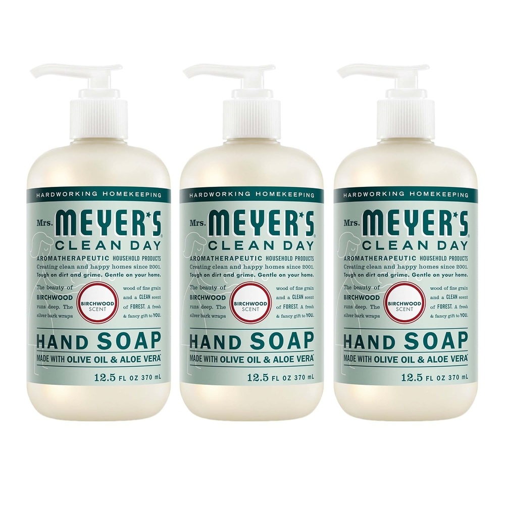 image:imageMRS MEYERS CLEAN DAY Liquid Hand Soap Lavender 125 fl oz 3 PackBirchwood
