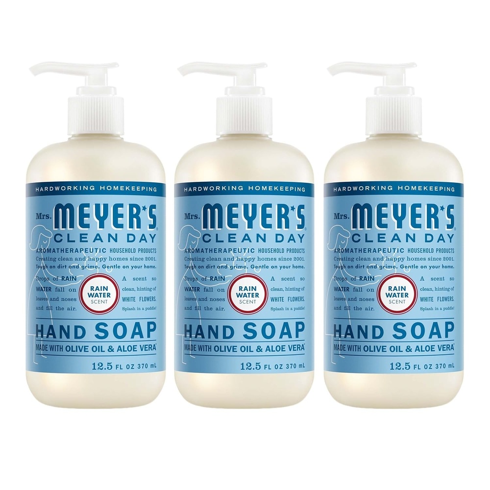 image:imageMRS MEYERS CLEAN DAY Liquid Hand Soap Lavender 125 fl oz 3 PackRain Water