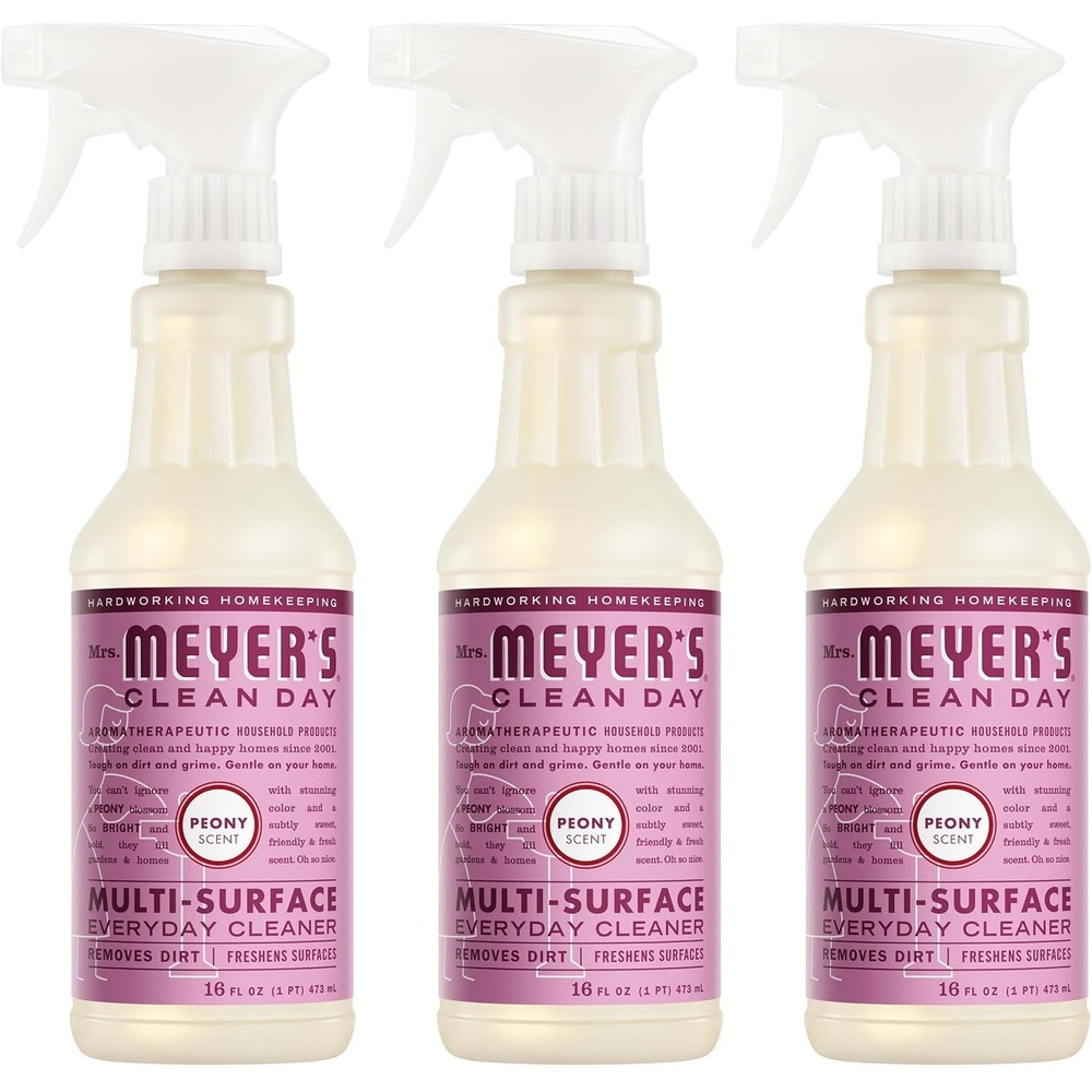 image:imageMRS MEYERS CLEAN DAY MultiSurface Cleaner Peony 16 fl oz 3 Pack16 Fl Oz Pack of 3
