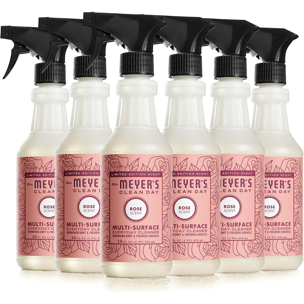 image:imageMRS MEYERS CLEAN DAY MultiSurface Cleaner Rose 16 fl oz 6 Pack