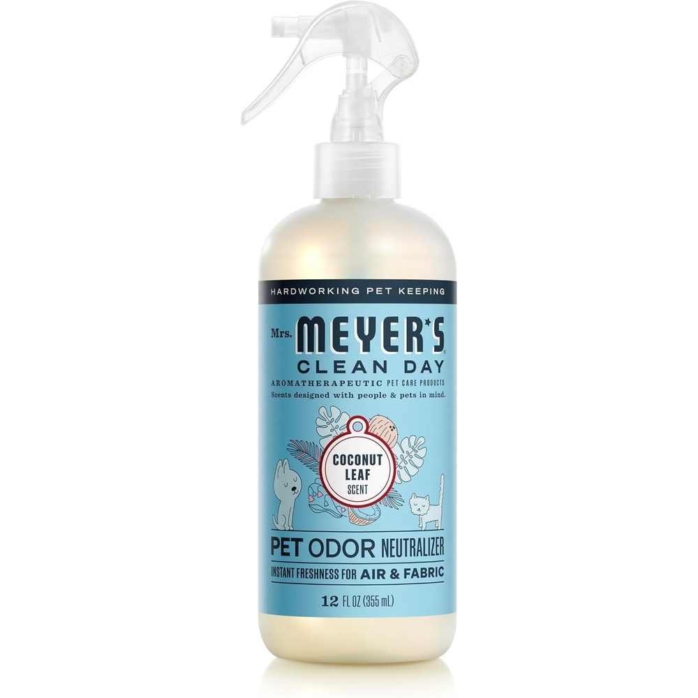 image:imageMRS MEYERS CLEAN DAY Pet Odor Neutralizer Orange Blossom Scent 12ozCoconut Leaf