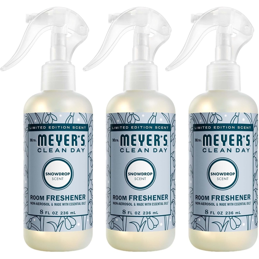 image:imageMRS MEYERS CLEAN DAY Room Spray Snowdrop Scent 8 Fl Oz Bottle  3 PackSnowdrop