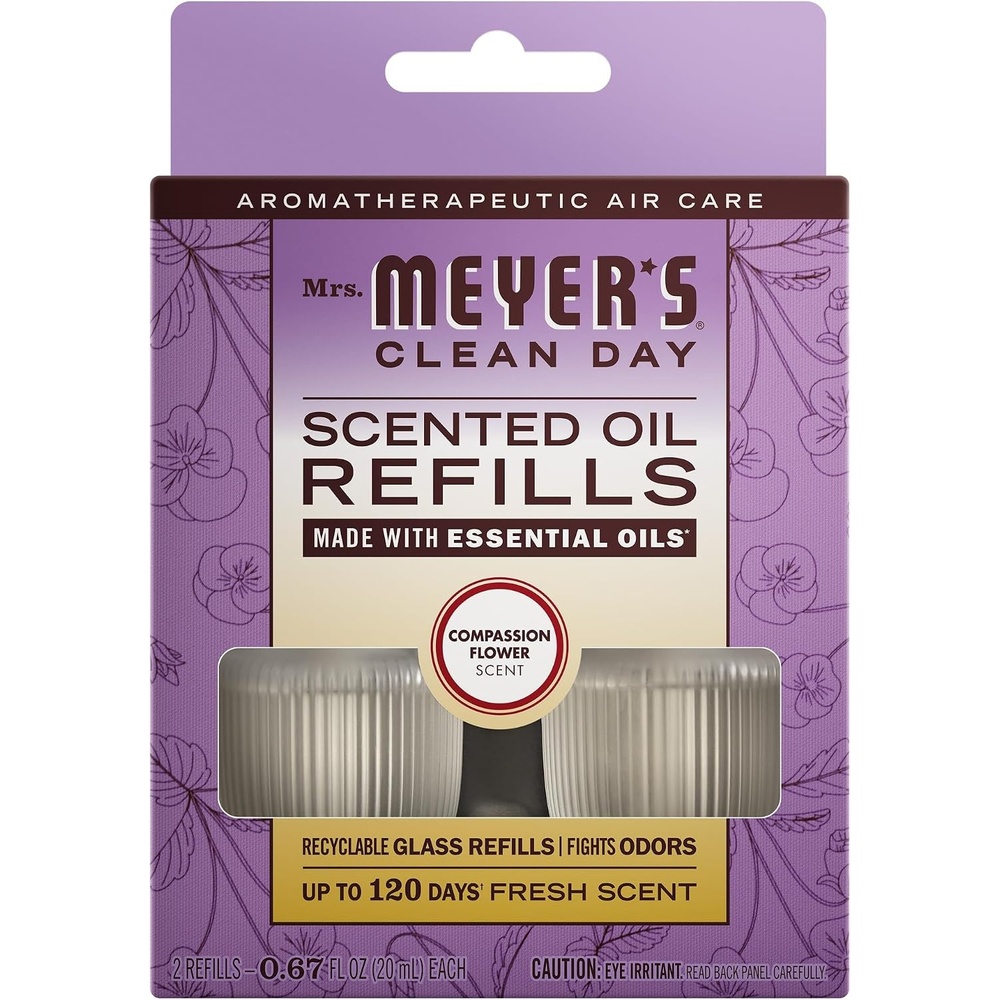 image:imageMRS MEYERS CLEAN DAY Scented Oil Lavender 1 Warmer and RefillCompassion Flower