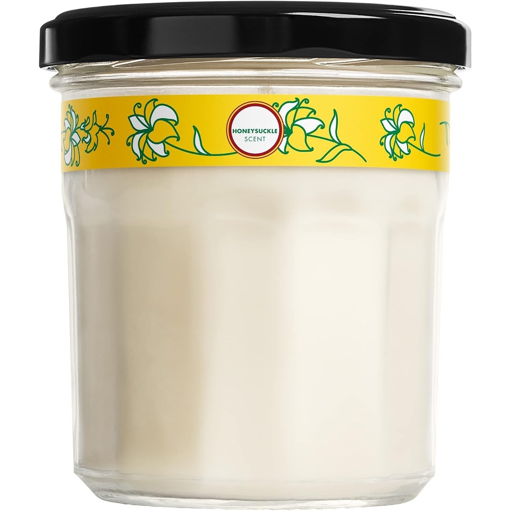 image:imageMRS MEYERS CLEAN DAY Soy Aromatherapy Candle 35 Hour Burn Time Made with Soy Wax and Essential Oils Honeysuckle 72 Oz72 Ounce Pack of 1