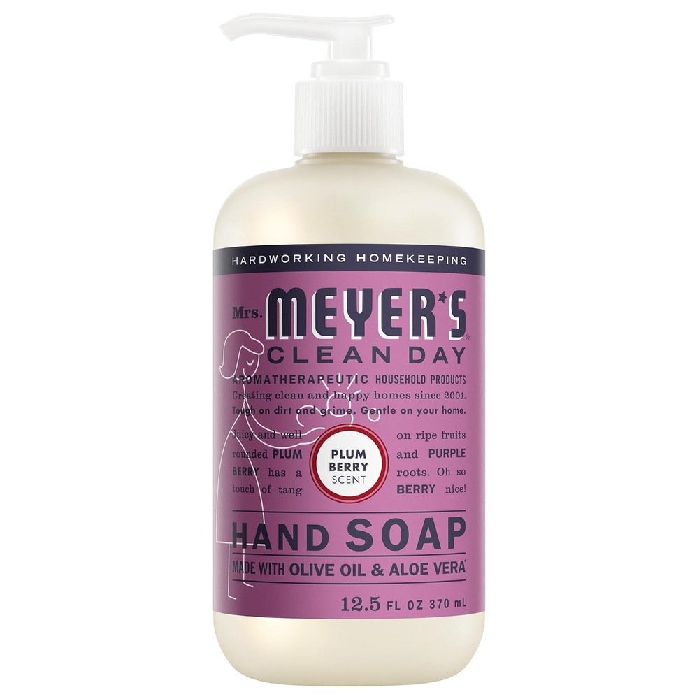 image:imageMrs Meyers Clean Day Hand Soap Plum Berry Scent 125 Fl Oz