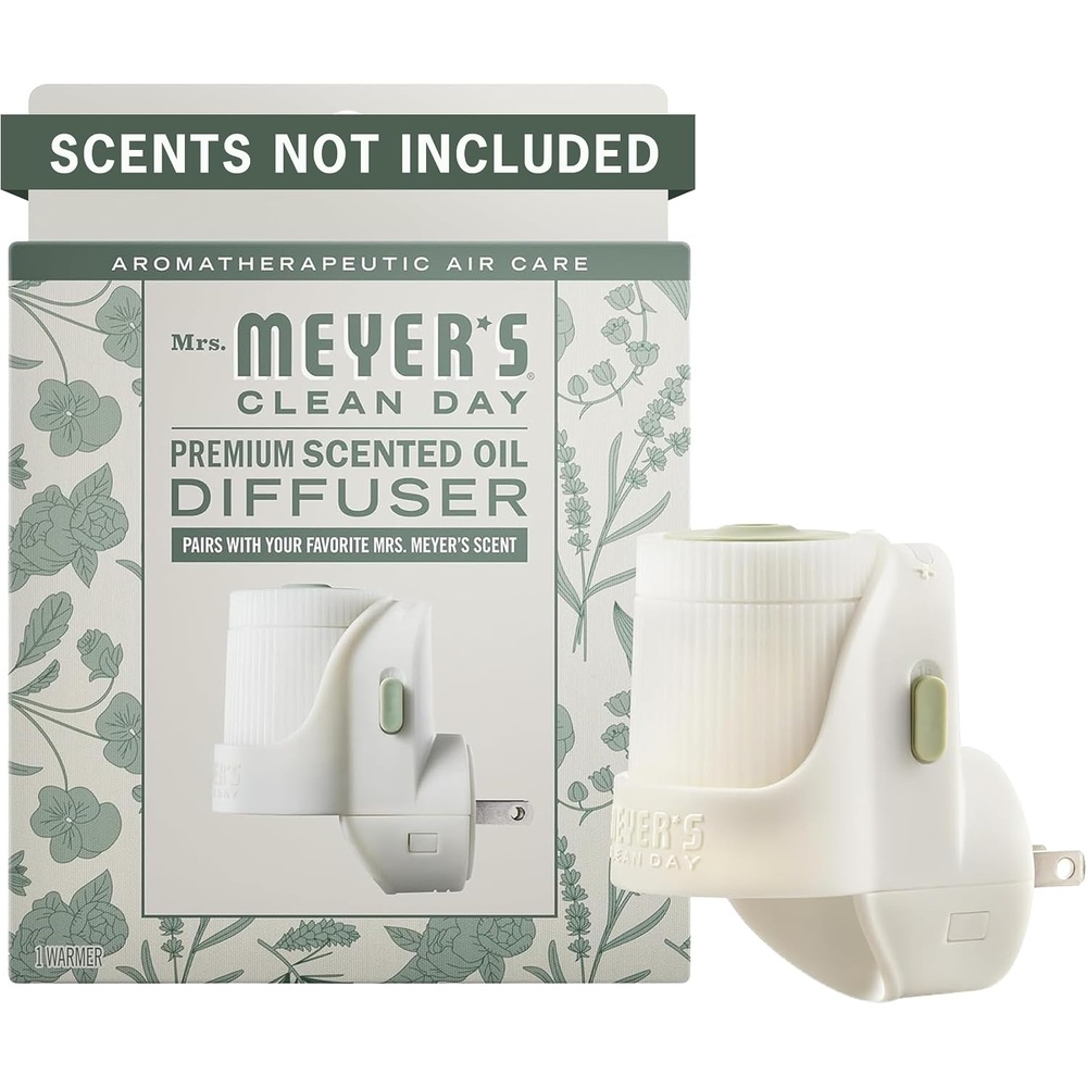 image:imageMrs Meyers Premium Scented Oil Diffuser Kit  Refills Bundle Limited Edition Scents Acorn Spice amp Apple CiderUnscented