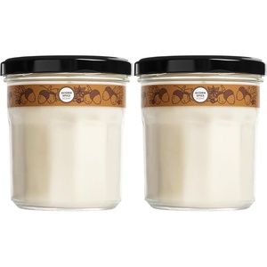 MRS. MEYER’S CLEAN DAY Aromatherapy Candle, Peony, 7.2 oz, 2 Pack(Acorn Spice)