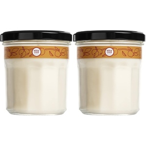 MRS. MEYER’S CLEAN DAY Aromatherapy Candle, Peony, 7.2 oz, 2 Pack(Apple Cider)