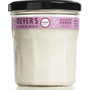 MRS. MEYER’S CLEAN DAY Aromatherapy Candle, Peony, 7.2 oz, 2 Pack(Peony)