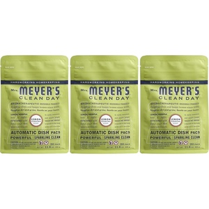 MRS. MEYER’S CLEAN DAY Dishwasher Pods, Lemon Verbena, 20 Count, 3 Pack(Lemon Verbena)